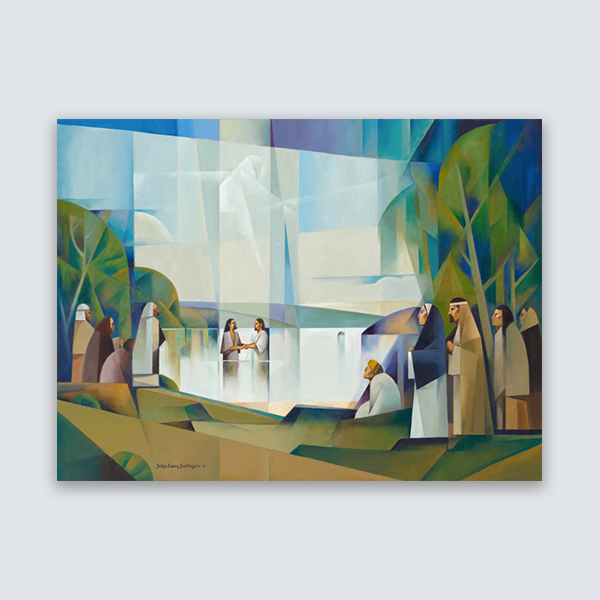 Baptism of Christ – Jorge Cocco | Latter-Day Home